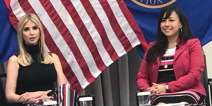 <p>Ivanka Trump and Jennifer Sevilla Korn</p>