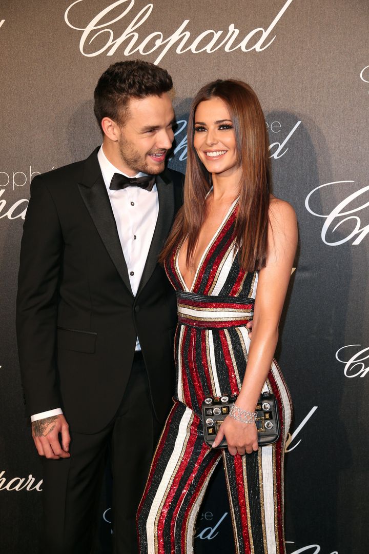 Cheryl and Liam at Cannes last year