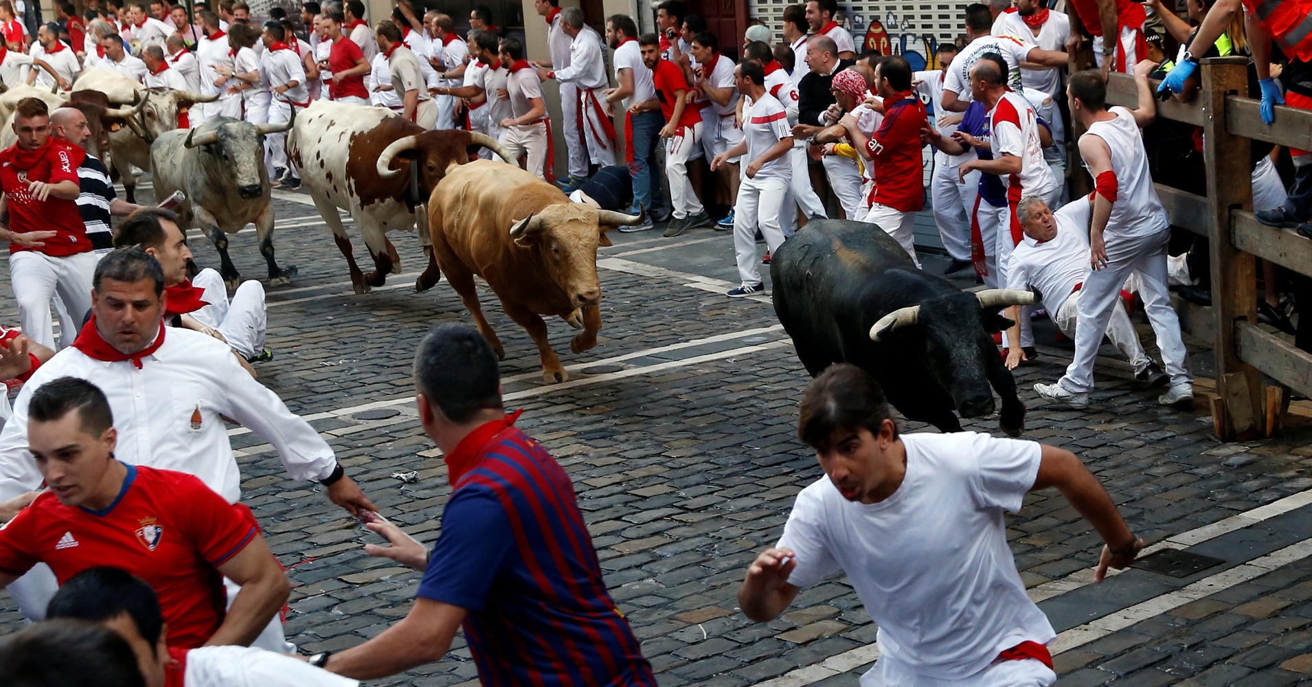 2 Americans Gored On Opening Day Of Pamplona's Running Of The Bulls
