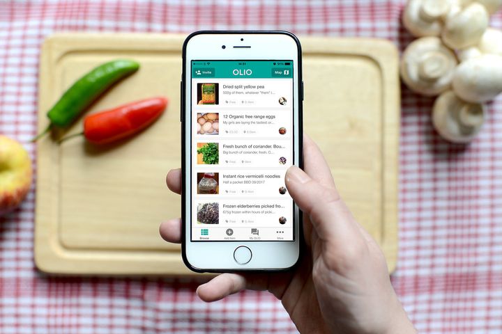 OLIO started life as a food waste app but people are also finding it useful for combatting food poverty
