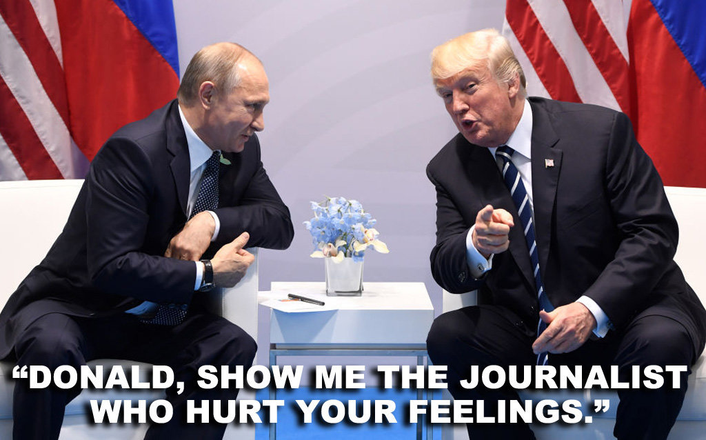 There Was No Audio, So We Captioned The Trump And Putin Meeting ...