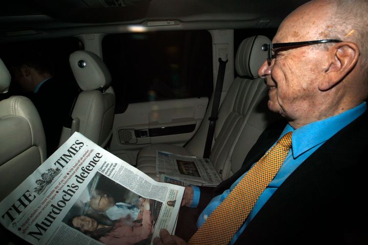 Rupert Murdoch closed The News Of The World after it was revealed Milly Dowler's phone was hacked