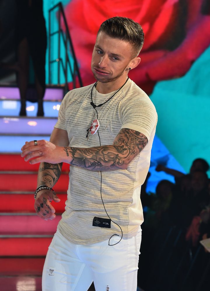 Tom Barber has no idea he has been dumped while in the 'Big Brother' house