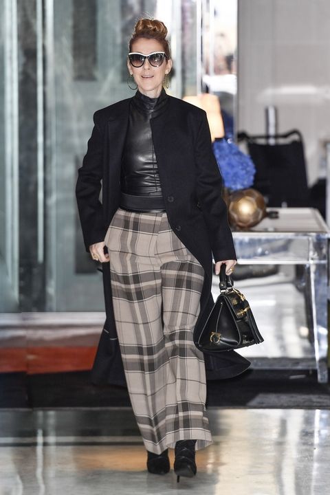 Celine wearing Celine.