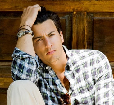 <p>Steve Gold modeled prior to his successful career in real estate</p>