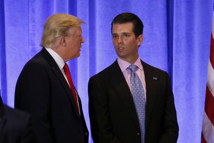 Donald Trump Jr., the president's eldest son, said he invited his brother-in-law Jared Kushner and then campaign manager Paul Manafort to a meeting arranged by a former acquaintance for the Miss Universe pageant.
