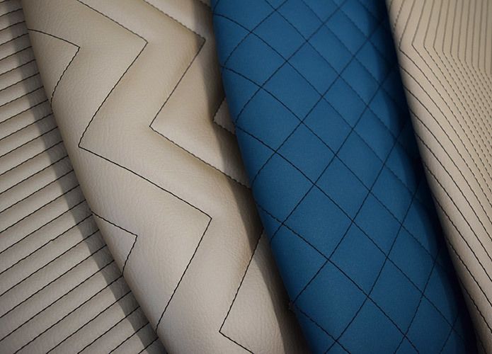 National stitching detail new at NeoCon 2017
