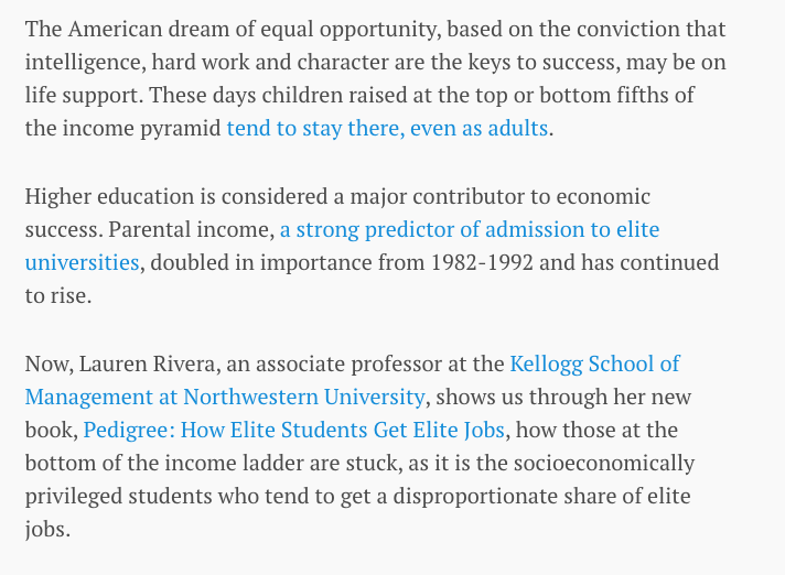From <a rel="nofollow" href="http://qz.com/399115/the-best-way-to-nab-your-dream-job-out-of-college-be-born-rich/" target="_b