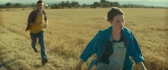 Julie (Pauline Étienne) stands up for her beliefs by cold-shouldering Samy (Olivier Chantreau), the trucker.