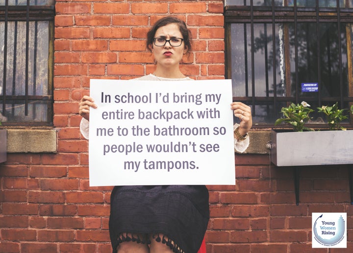 A Photo Campaign To End Period Shame Huffpost