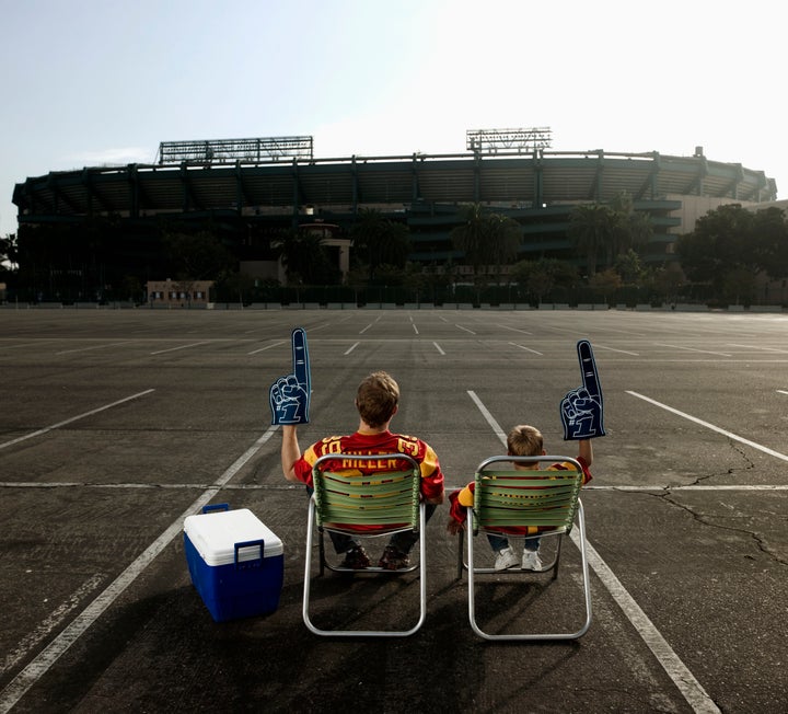 Bills Fans Continue Destroying Tailgate Equipment with Finishing