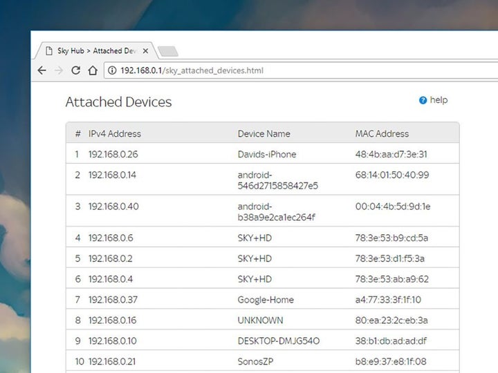 <p>Your router should also be able to tell you which devices are connected.</p>