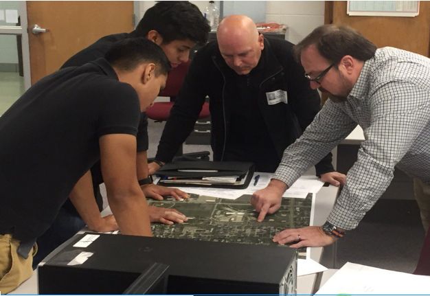 Students from Maine West H.S. in Des Plaines, Illinois, design a solution to their school's parking problems.