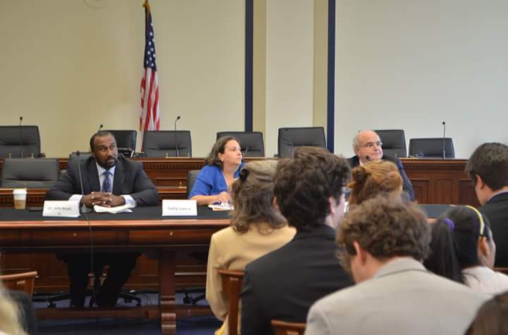 John Boyd Speaks at the Bayer Monsanto Legislative briefing at the House of Representatives Rayburn Building