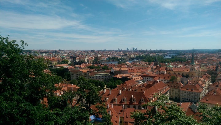 <p><strong>Prague from Lobkowicz Castle</strong></p>