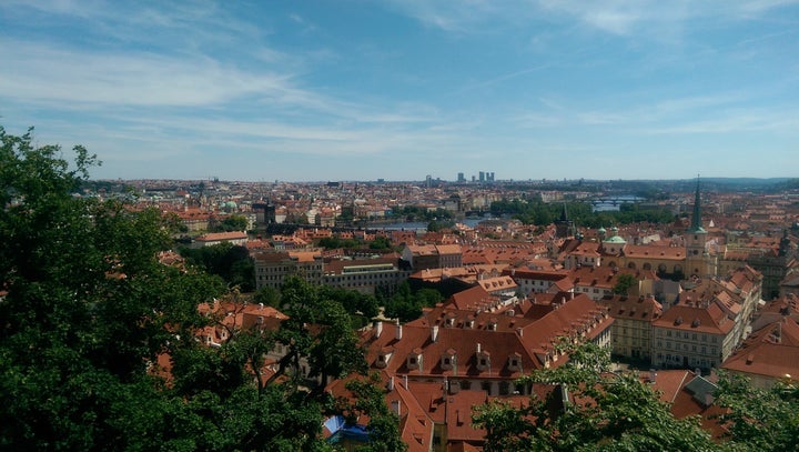 Prague from Lobkowicz Castle