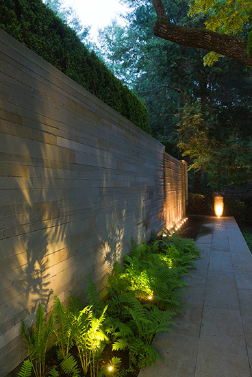 Patio shop ambient lighting