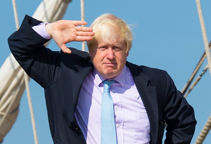 Boris Johnson salutes to Brexit's 'Titanic success'