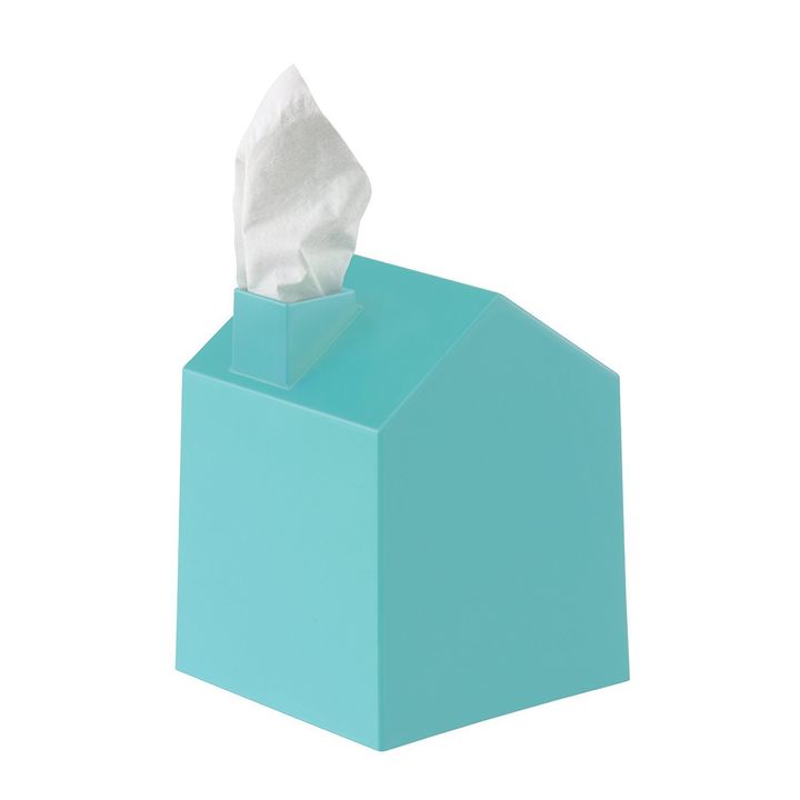 Get one of these tissue box covers (in blue) today for only $9.30, with an additional 20% off for Amazon Prime members.