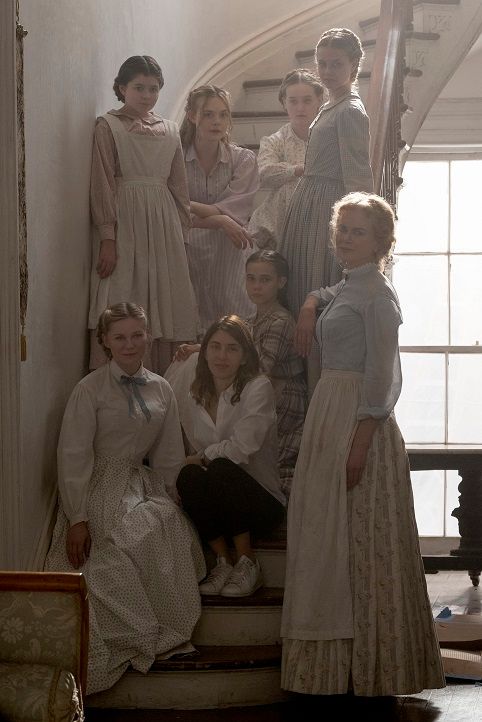 Addison Riecke, top left, in Beguiled.
