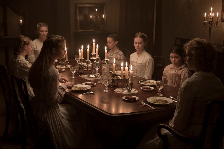 In Beguiled, second from right.