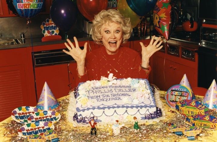 Phyllis Diller would've been 100 today.