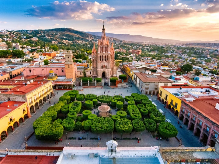 San Miguel's main plaza is known as El Jardín, or The Garden.