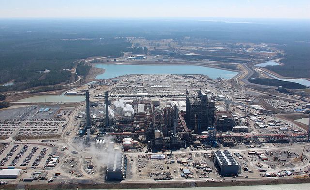 <p>The Kemper ‘clean’ coal gasification plant.</p>