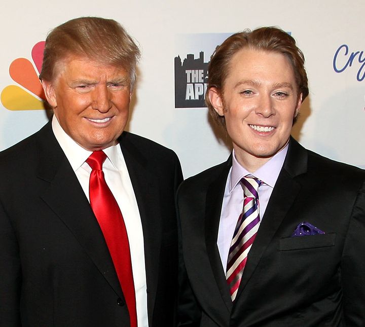 “He didn’t make those decisions, he didn’t fire those people," Clay Aiken said of Donald Trump. 