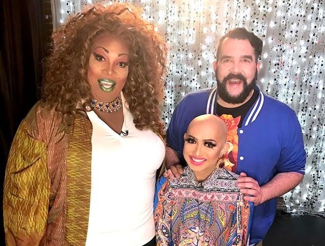 Lady Red Couture, Jonny McGovern and Ongina on Hey Qween