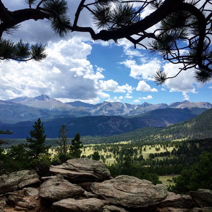 Longs Peak is the highest mountain in Rocky Mountain National Park.