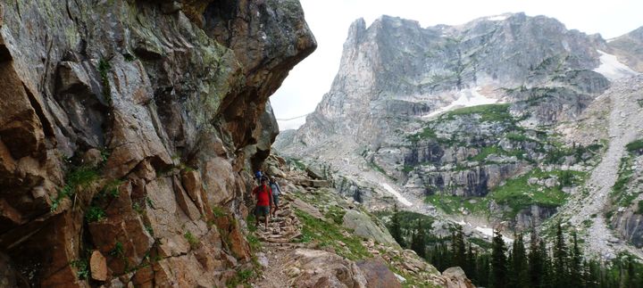 There are hundreds of miles of trails running through Rocky Mountain National Park.