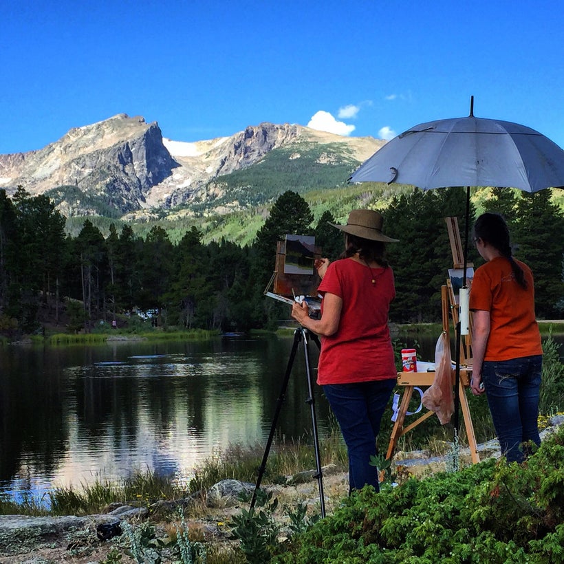 The beauty of Estes Park has inspired countless artists.