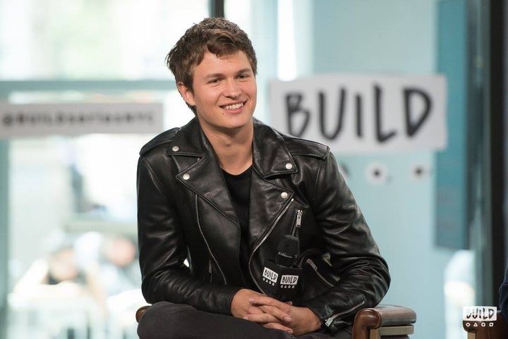 Ansel Elgort is all smiles at BUILD Series promoting his role as Baby in the critically acclaimed action crime film “Baby Driver”.