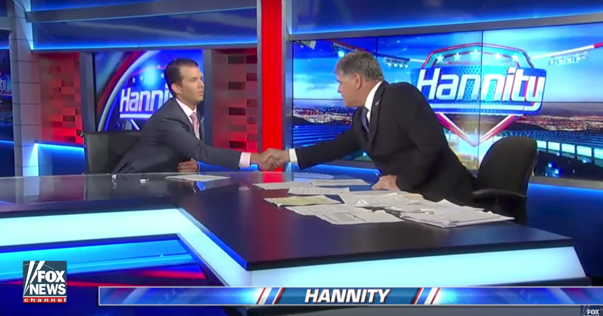 Donald Trump Jr's Sean Hannity Interview And 17 Questions He Should