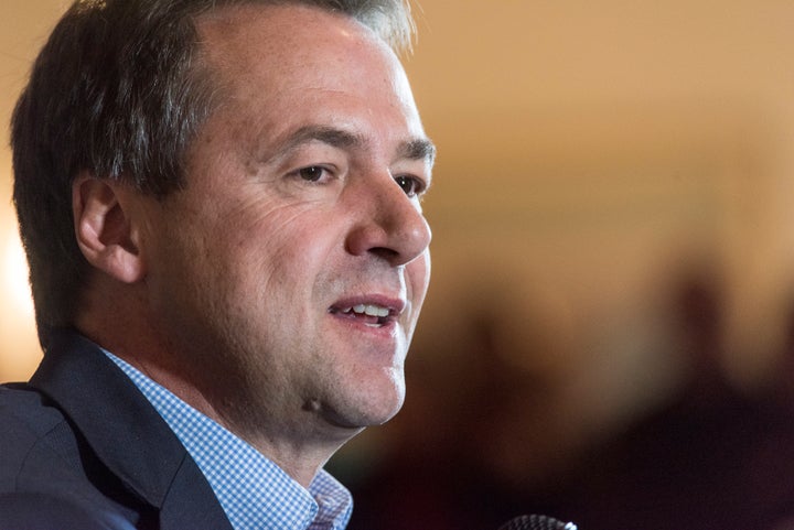 Montana Governor Steve Bullock speaking on November 21, 2016. 