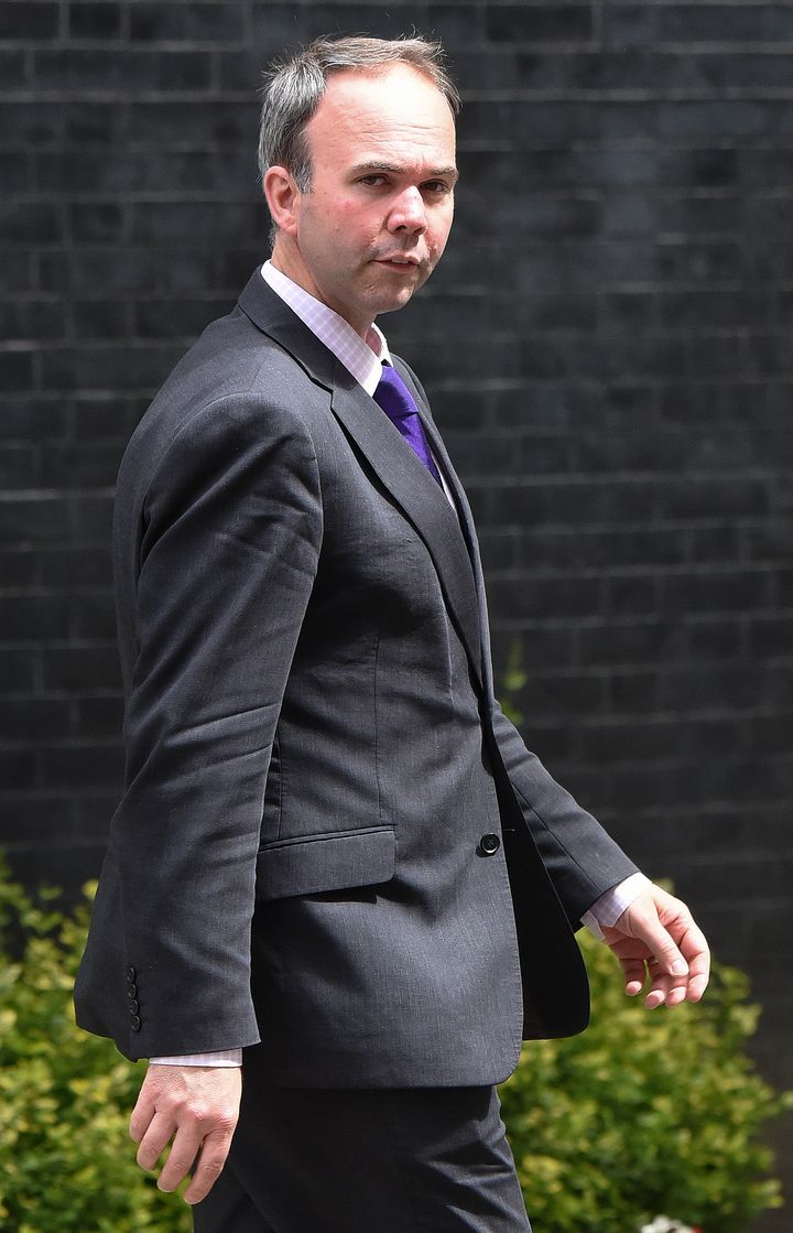 Gavin Barwell former housing minister and Theresa Mays new chief of Staff in Downing Street