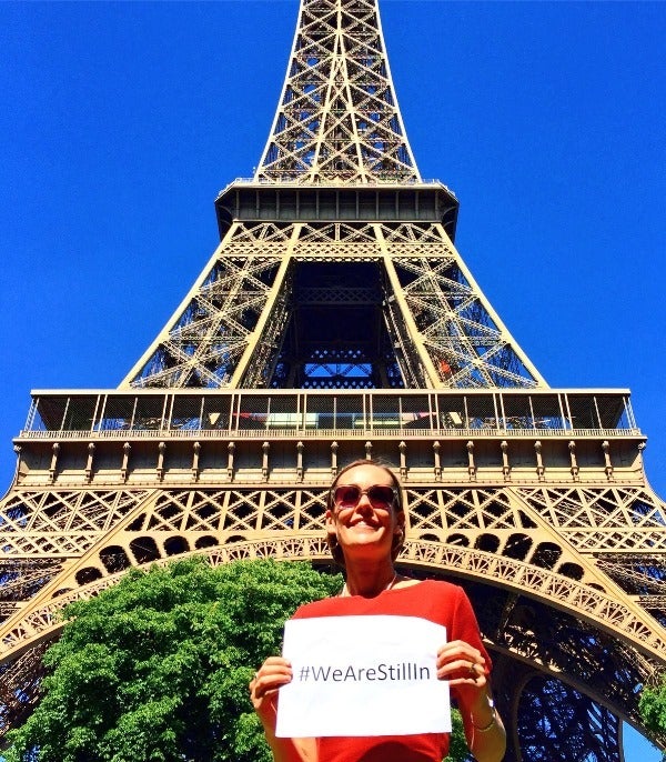 Sierra Club Beyond Coal director Mary Anne Hitt in Paris.