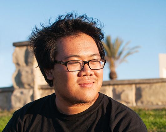 Kenneth, a college student from California, is one of the people featured in Guzman's series.
