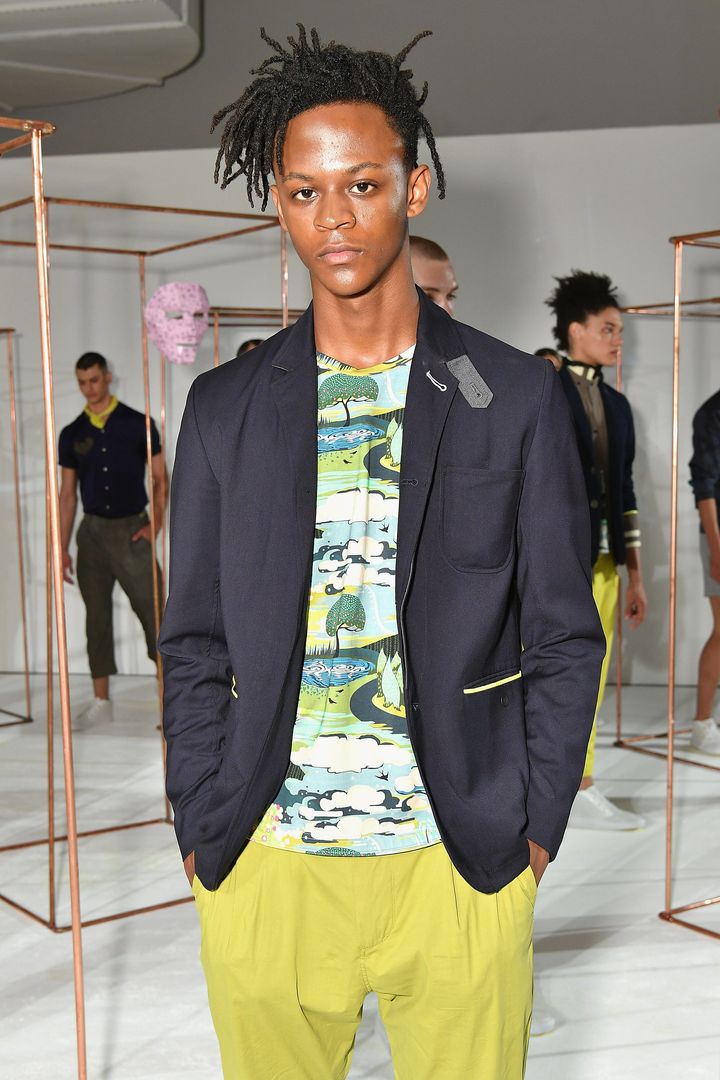 Bet You Didn T Know Shaq S Son Myles O Neal Is A Runway Model Huffpost Life