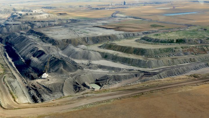 The Black Thunder coal mine in Wyoming