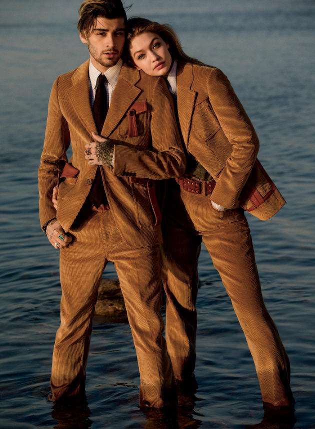 Gigi Hadid And Zayn Malik Grace The Cover Of American Vogue To