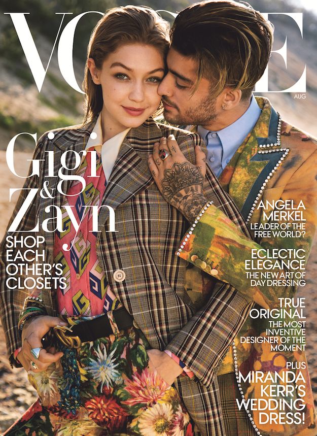 Gigi and Zayn both in Gucci. 