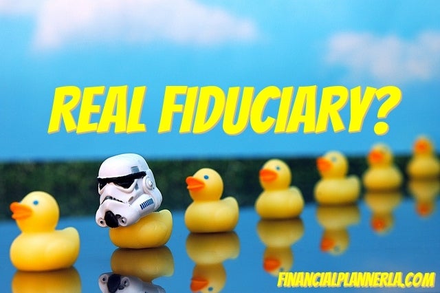 <p>Is your Financial Advisor a Real Fiduciary?</p>