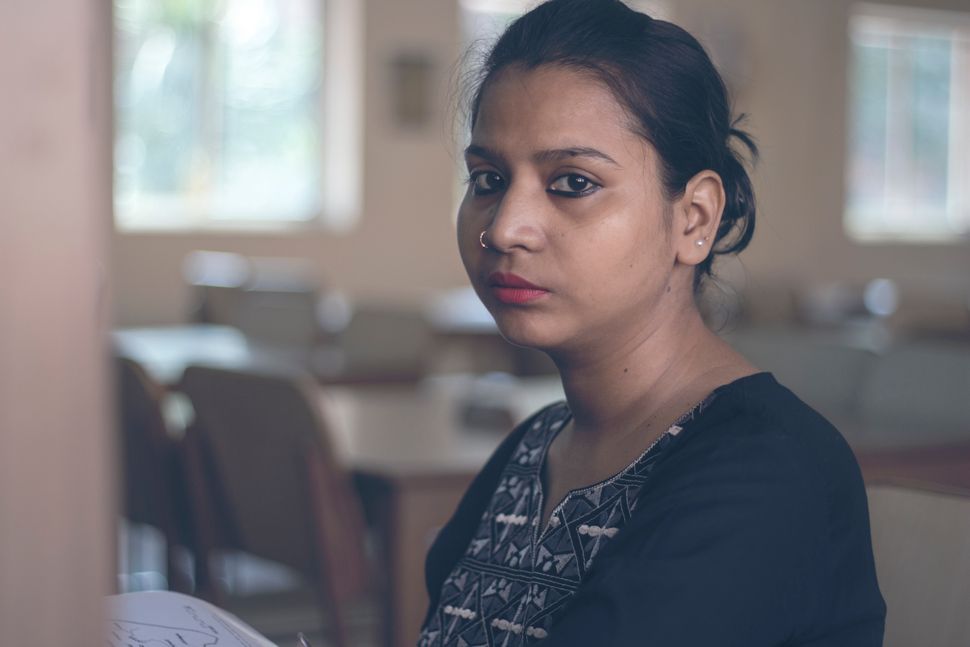 Sangita, a child sex trafficking survivor and School for Justice participant.