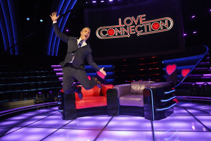 Emmy-winning out TV personality Andy Cohen takes over on Love Connection, made famous in the ‘80s with Chuck Woolery as host.