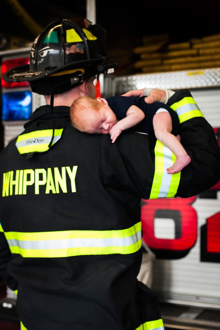 “Henry and Hudson will have a heart to serve and protect people, because those values are being instilled in them," said the photographer.