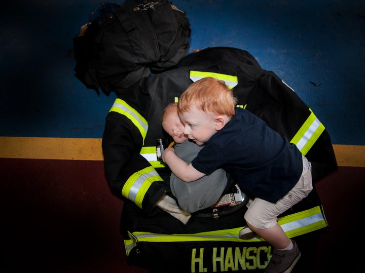 The photographer said the two brothers had a special bond.