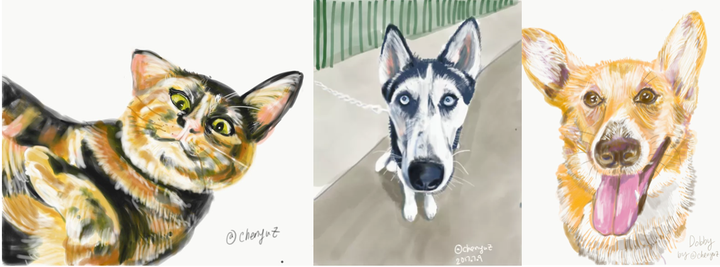 <p>iPad pro drawings</p>