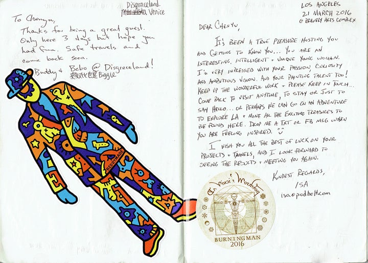 <p>A host book, reverse of “guestbook”</p>
